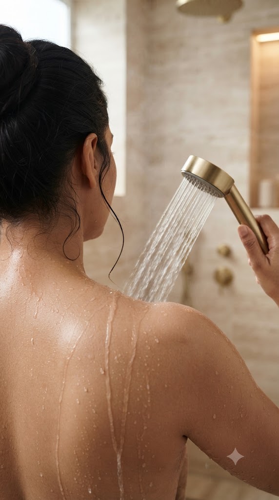 Rinse and relax after using Total Relax Body Wash